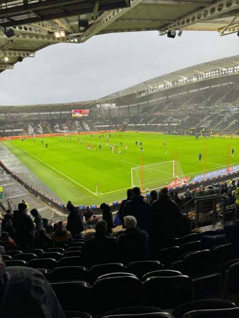 View from the away end