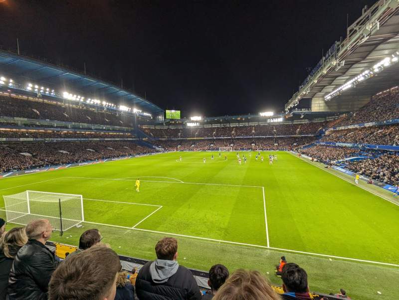 View from the away end