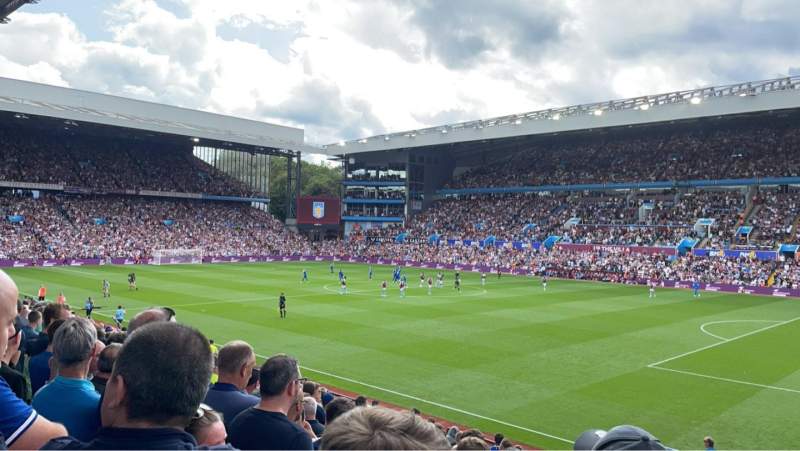 View from the away end